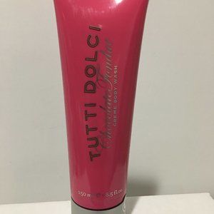 Bath & Body Works Tutti Dolci Chocolate Fondue Creme Body Wash 8.5oz NEW